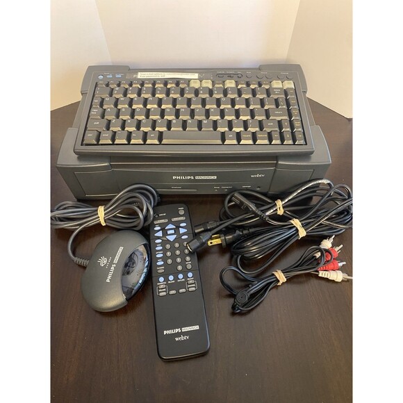 Vintage Philips Magnavox Internet WebTV Terminal MAT972 Complete w/box Untested - Picture 2 of 16